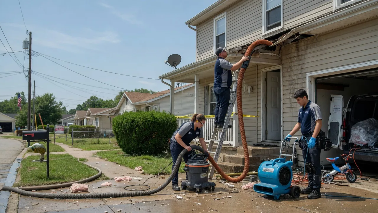 Water Damage Restoration in Mason, OH near me
